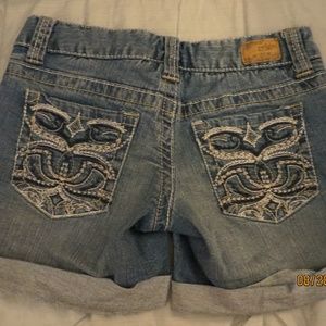 Reign jean shorts